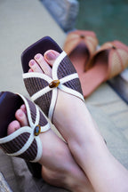 Sandalias ojo de tigre